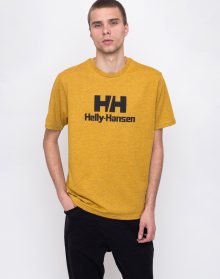 Helly Hansen Logo T-shirt Golden Glow Melange L