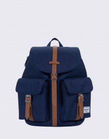 Herschel Supply Dawson X-Small Peacoat/Tan Synthetic Leather