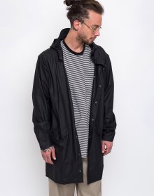 Rains Long Jacket 01 Black L/XL