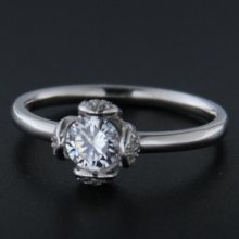 Stříbrný prsten 49344