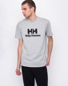 Helly Hansen Logo T-shirt Grey Melange L