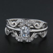 Stříbrný prsten 49574