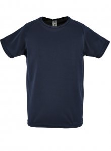 Neonové sportovní tričko - Námořnická modrá 6-7