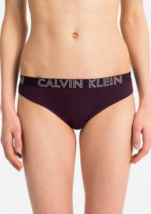 Dámské kalhotky Calvin Klein QD3637 L Bordó