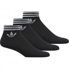 adidas Trefoil Ankle Stripes 3Pp černá 35-38