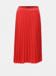 Červená plisovaná sukně ZOOT