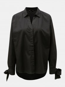 Černá volná košile VERO MODA Flow