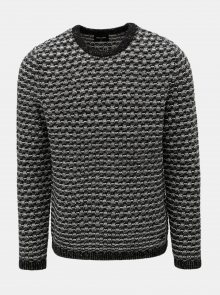 Šedo-černý svetr ONLY & SONS