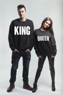 Set mikin Oversize King Queen Black [KQ]