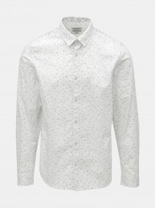 Bílá pánská vzorovaná košile Garcia Jeans