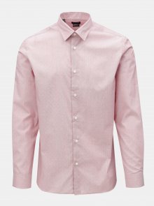 Růžová regular fit košile Selected Homme