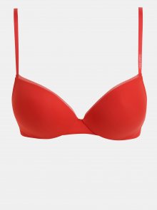 Červená push up podprsenka Calvin Klein Underwear