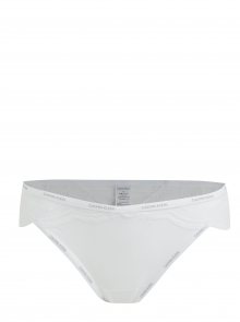 Bílé krajkové dámské kalhotky Calvin Klein Underwear