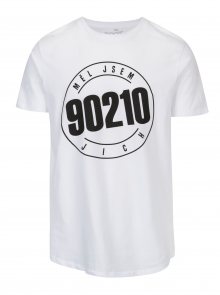Bílé pánské tričko s potiskem ZOOT Original 90210