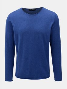 Modrý lehký basic svetr Selected Homme Dome