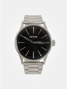 Pánské hodinky s nerezovým páskem ve stříbrné barvě NIXON