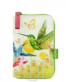 Santoro zelená peněženka Hummingbirds 