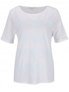 \"Dobré\" dámské modro-bílé tričko City Souls by Elajediova