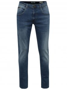 Modré slim fit džíny s vyšisovaným efektem Blend