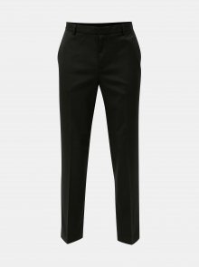 Černé tailored fit regular kalhoty Burton Menswear London 