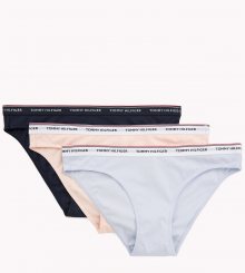 Tommy Hilfiger 3 pack barevných kalhotek Bikini  - XS