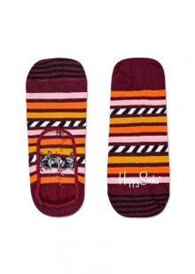 Happy Socks nízké pruhované ponožky do tenisek Stripes and Stripes - 41-46