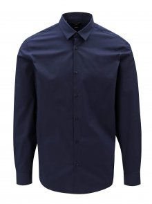 Tmavě modrá formální slim fit košile Selected Homme Preston