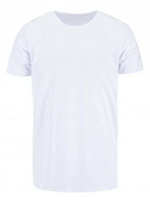 Bílé basic tričko Selected Homme Pima
