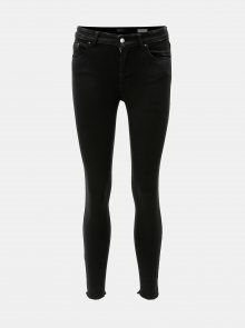 Černé skinny fit džíny s nízkým pasem ONLY Blush