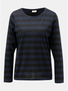 Černo-modré pruhované basic tričko Jacqueline de Yong Rosa