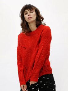 Červený svetr Jacqueline de Yong Daisy