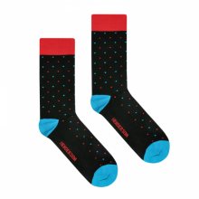 Henderson 36464 Color K001 Pánské ponožky 39-42 černá
