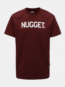 Vínové pánské tričko NUGGET 
