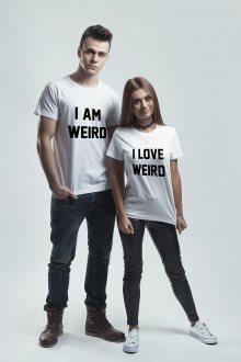Set triček I Love Weird