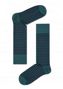 Happy Socks zelené ponožky se vzory - 41-46