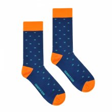 Henderson 36464 Color K007 Pánské ponožky 39-42 tmavě modrá