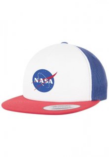 Mr. Tee NASA Trucker Cap red/wht/royal - UNI