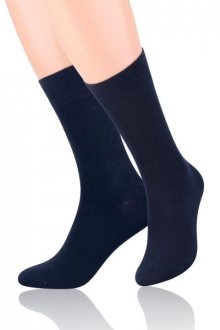 Steven 063 Pánské ponožky 41-43 tmavě modrá