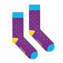 Henderson 36464 Color K006 Pánské ponožky 39-42 fialová