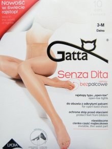 Gatta Senza Dita Punčochové kalhoty 2-S Dune (béžová)