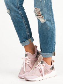 Stylové růžové tenisky od značky Fila