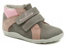 Medico EX4830A šedo růžové dětské boty