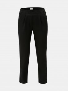 Černé zkrácené kalhoty s vysokým pasem Blendshe Sacha