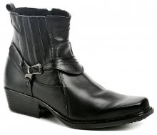 Koma 1025 černé pánské westernové boty