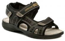 Gregor G1192 černé sandály