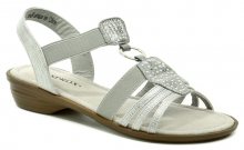 Sprox 395231 stříbrné dámské letní sandály