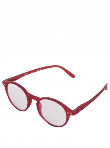Červené ochranné brýle k PC IZIPIZI #D
