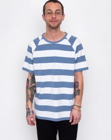Makia Keel T-shirt Blue/White S
