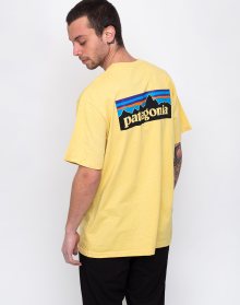 Patagonia P-6 Logo Responsibili-Tee Surfboard Yellow L