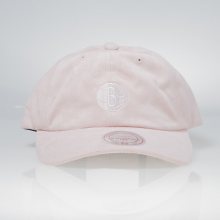 Mitchell & Ness strapback Brooklyn Nets pink QB74Z Micro Suede Slouch - UNI